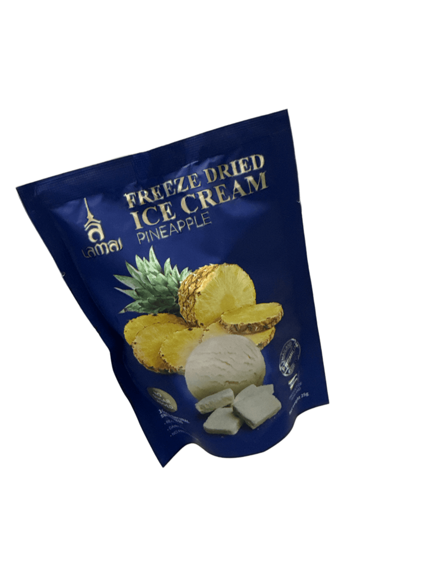 Freeze Dried Ice Cream Pineapple 25G - Thailand Edition - Jack Righteous