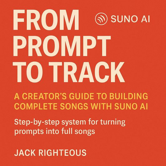 From Prompt to Track: Suno V4 Mastery Series – Build, Edit & Monetize AI Music - Jack Righteous