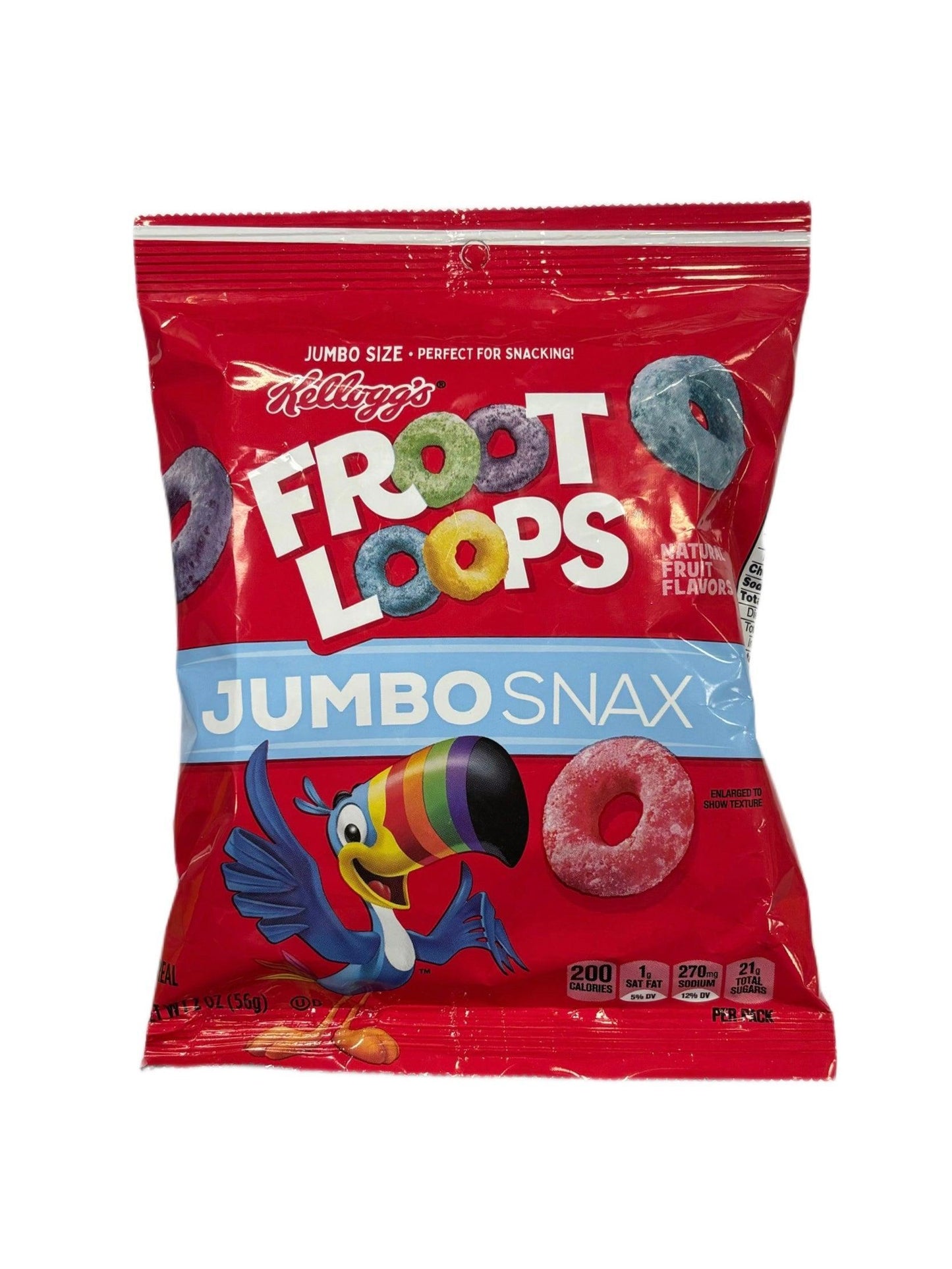 Froot Loops Jumbo Snax 56G