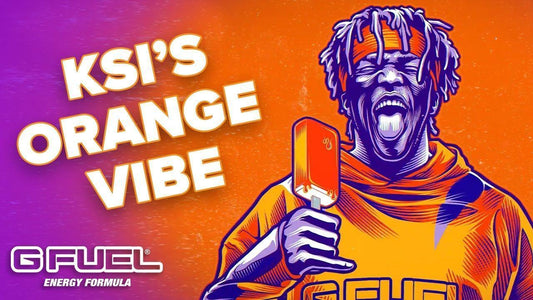 G Fuel KSI Orange Vibe Energy Drink