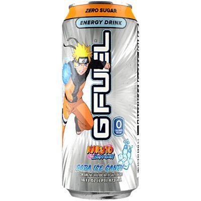 G Fuel Naruto Shippuden Soda Ice Candy Energy Drink