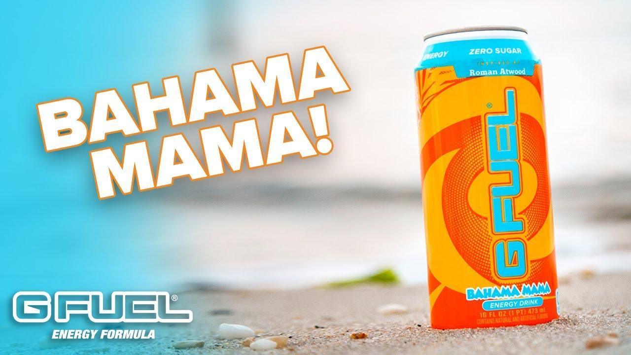 G Fuel Roman Atwood Bahama Mama Energy Drink