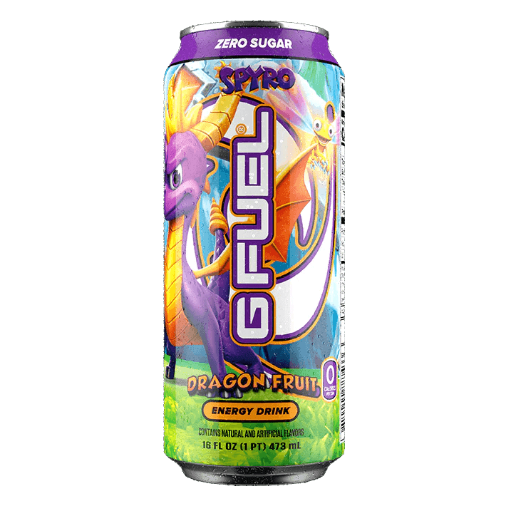 G Fuel Spyro Dragon Fruit Energy Drink