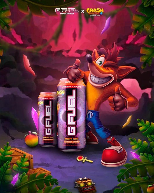 G Fuel, Sugar Free Energy Drink, Wumpa Fruit, 16 fl