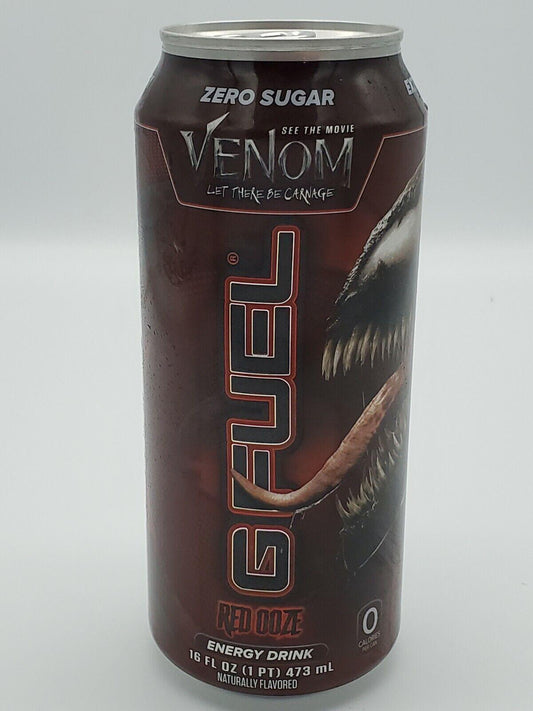 G Fuel Venom Red Ooze Energy Drink