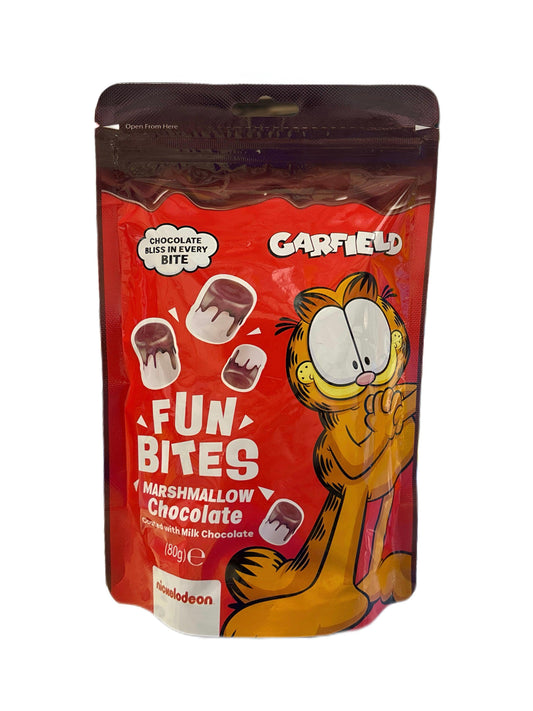 Garfield Fun Bites Marshmallow Chocolate 80G
