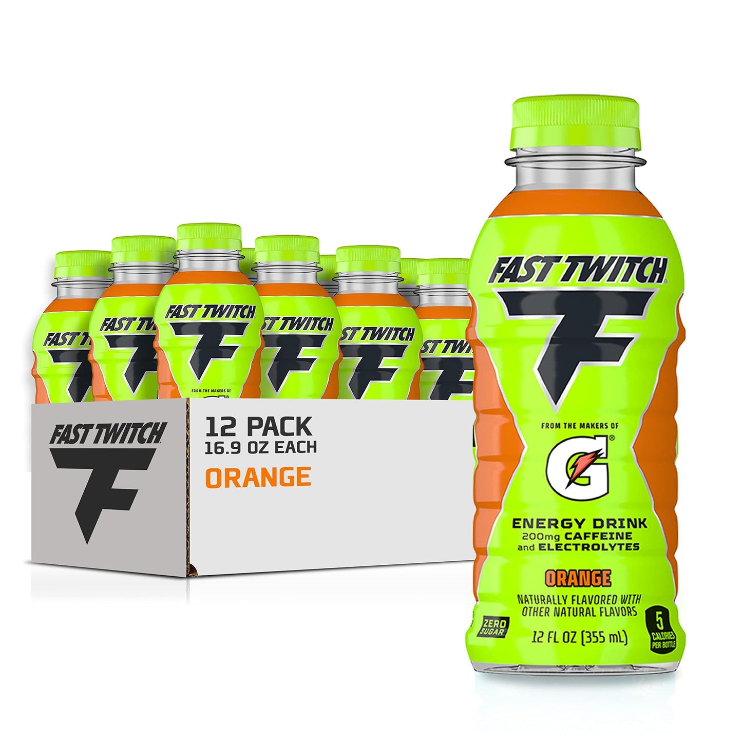 Gatorade Fast Twitch Energy Drink Orange