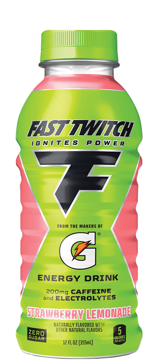 Gatorade Fast Twitch Energy Drink Strawberry Lemonade