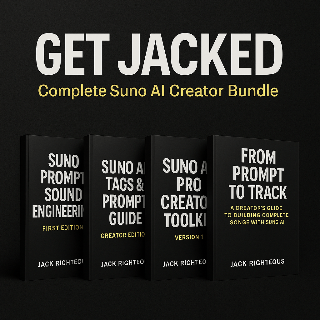 GET JACKED: Complete Suno AI Creator Bundle - Jack Righteous