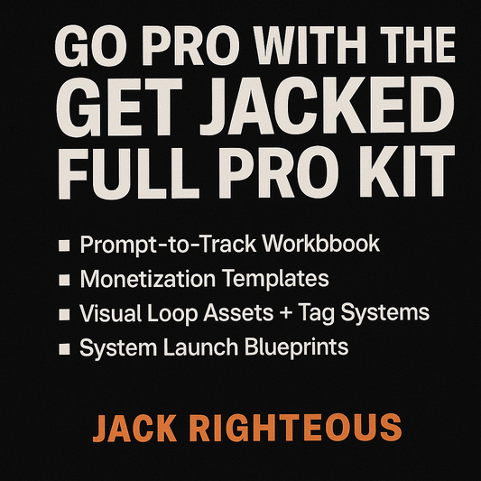 GET JACKED – The Complete AI Creator System for Music, Visuals & Brand Power - Jack Righteous