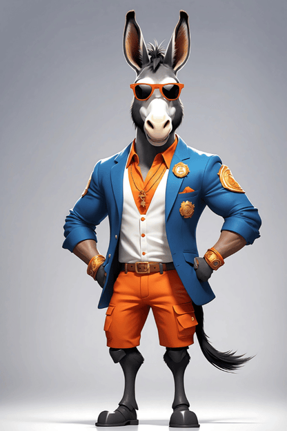 GET JACKED Visuals Pack Vol. 2 – Donkey Creator Series (5 HD Files) - Jack Righteous