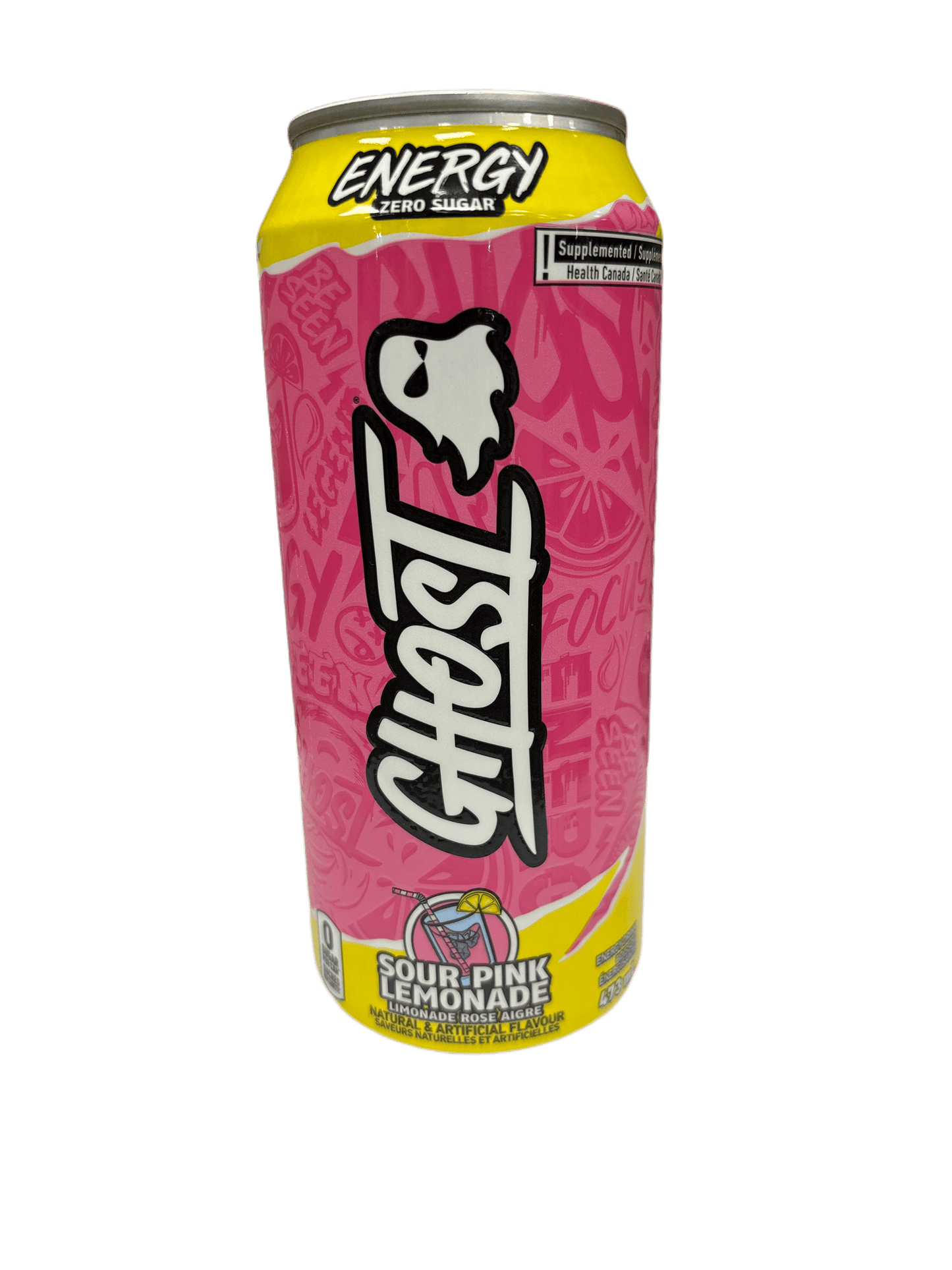 Ghost Energy Sour Pink Lemonade 473ML - U.S Edition