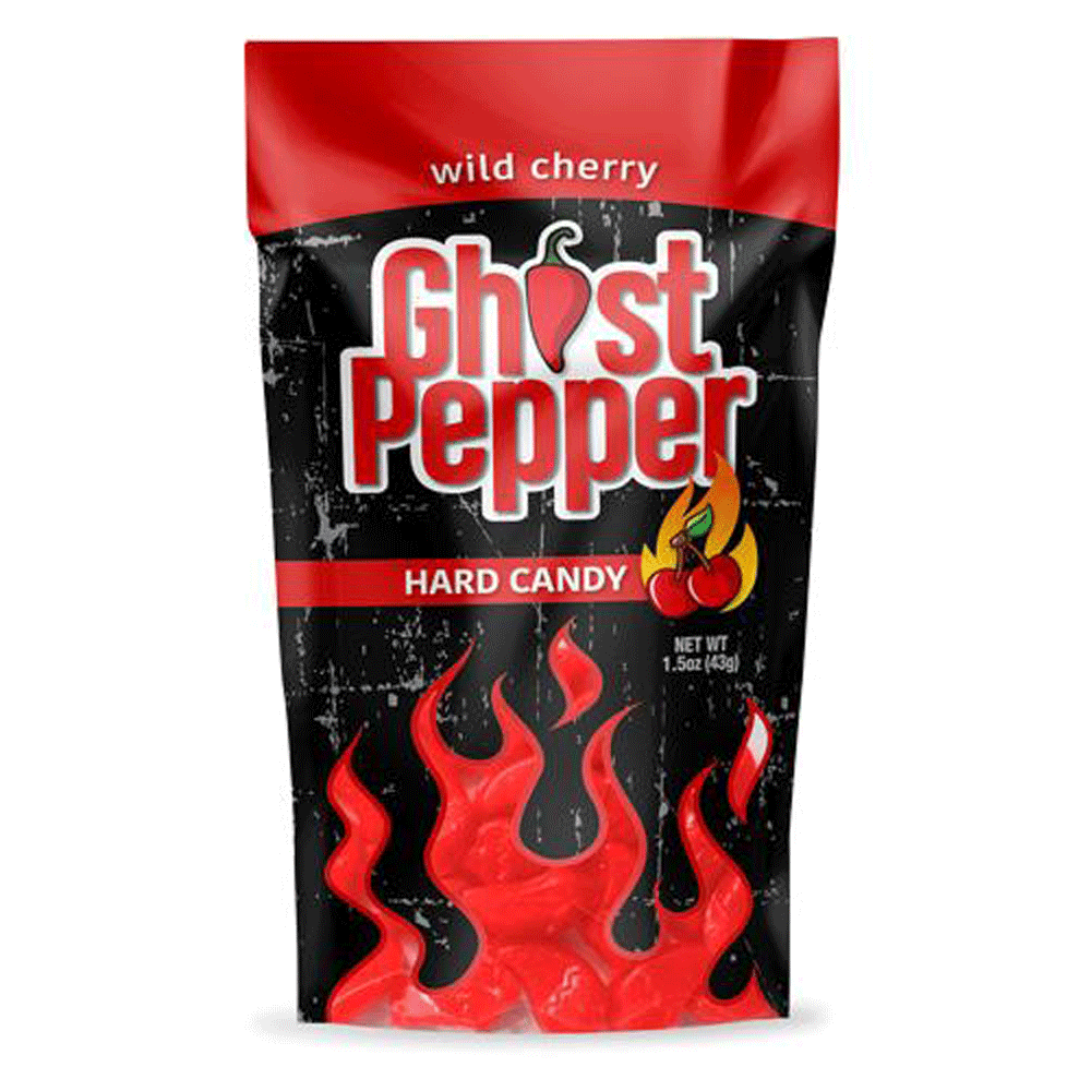 Ghost Pepper Wild Cherry Hard Candy - 36 g