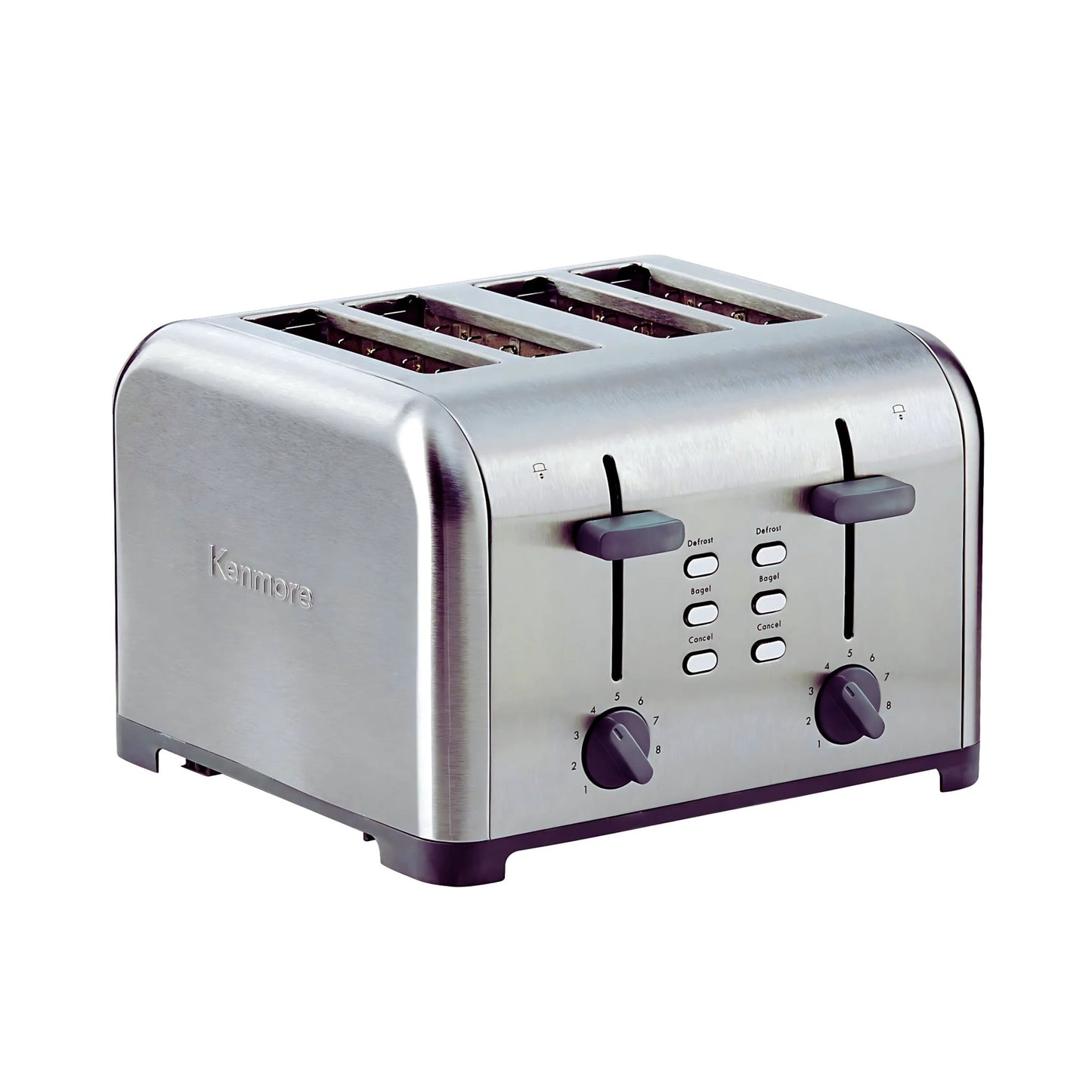 Grille - pain 4 tranches Kenmore avec 9 réglages - acier inoxydable (KKTSDC4SS) - Jack Righteous