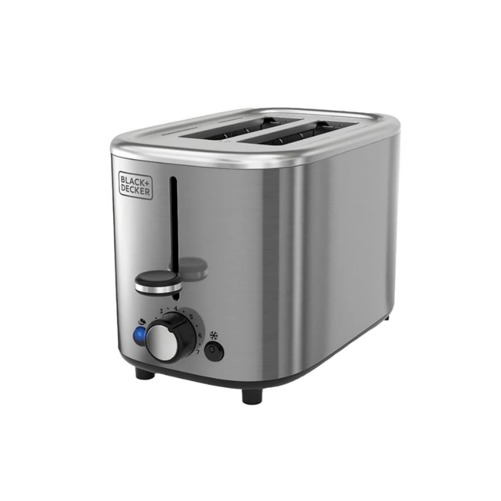 Grille - pain à 2 tranches Black & Decker - acier inoxydable (TR0012SS) - Jack Righteous