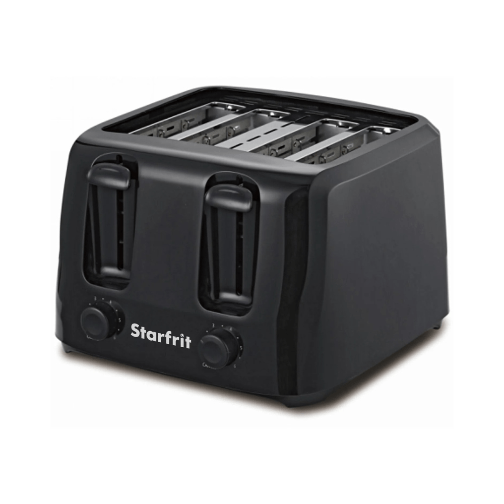 Grille - Pain à 4 Tranches Starfrit 6 Réglages de Brunissage - Noir (27026) - Jack Righteous
