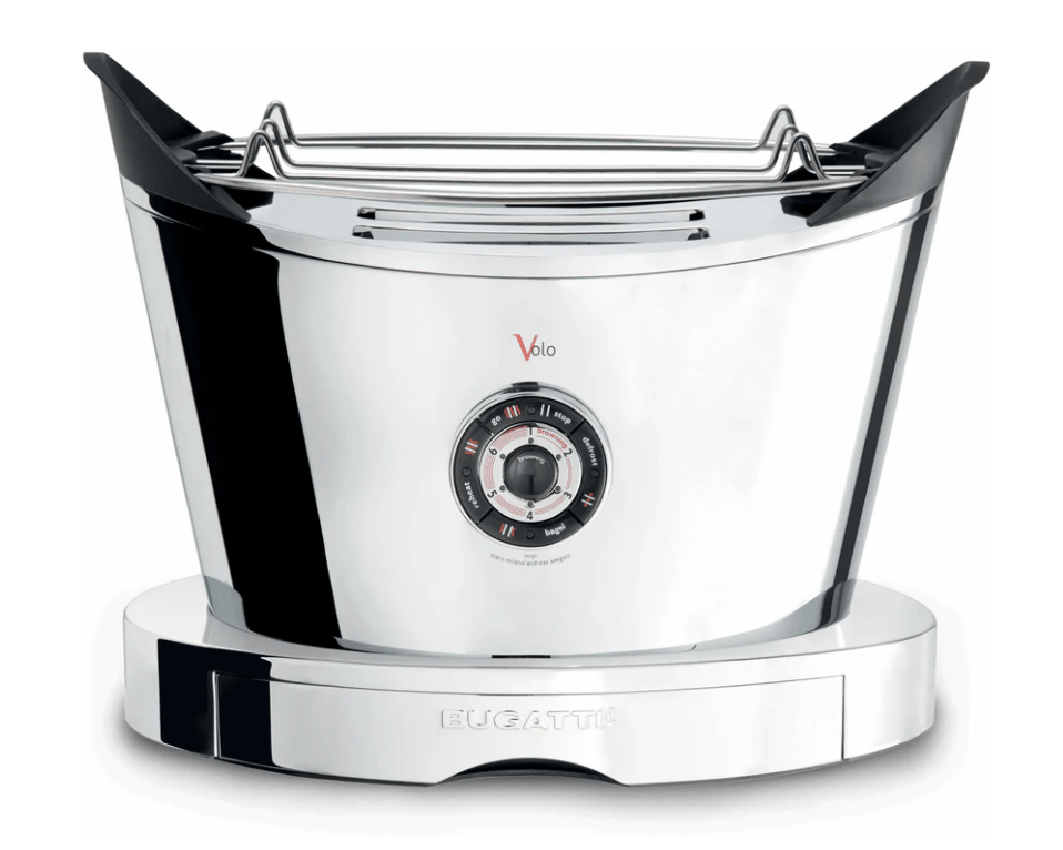 Grille - pain Bugatti Volo 2 tranches Chromé ( 13VOLOCR/110) - Jack Righteous