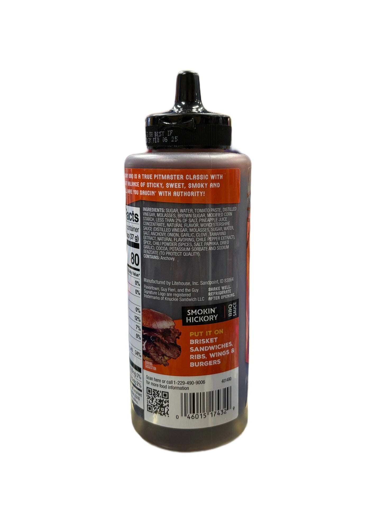 Guy Fieri's Smokin' Hickory BBQ Sauce 12OZ