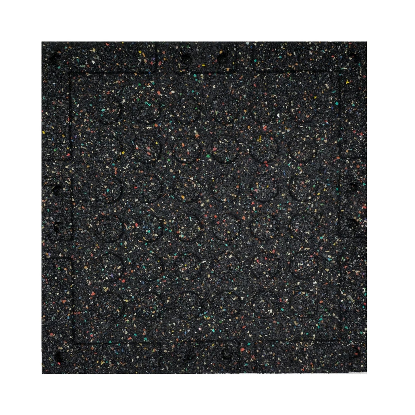 HAJEX Hard Floor Mats for Gym - Pack of 6 - Jack Righteous