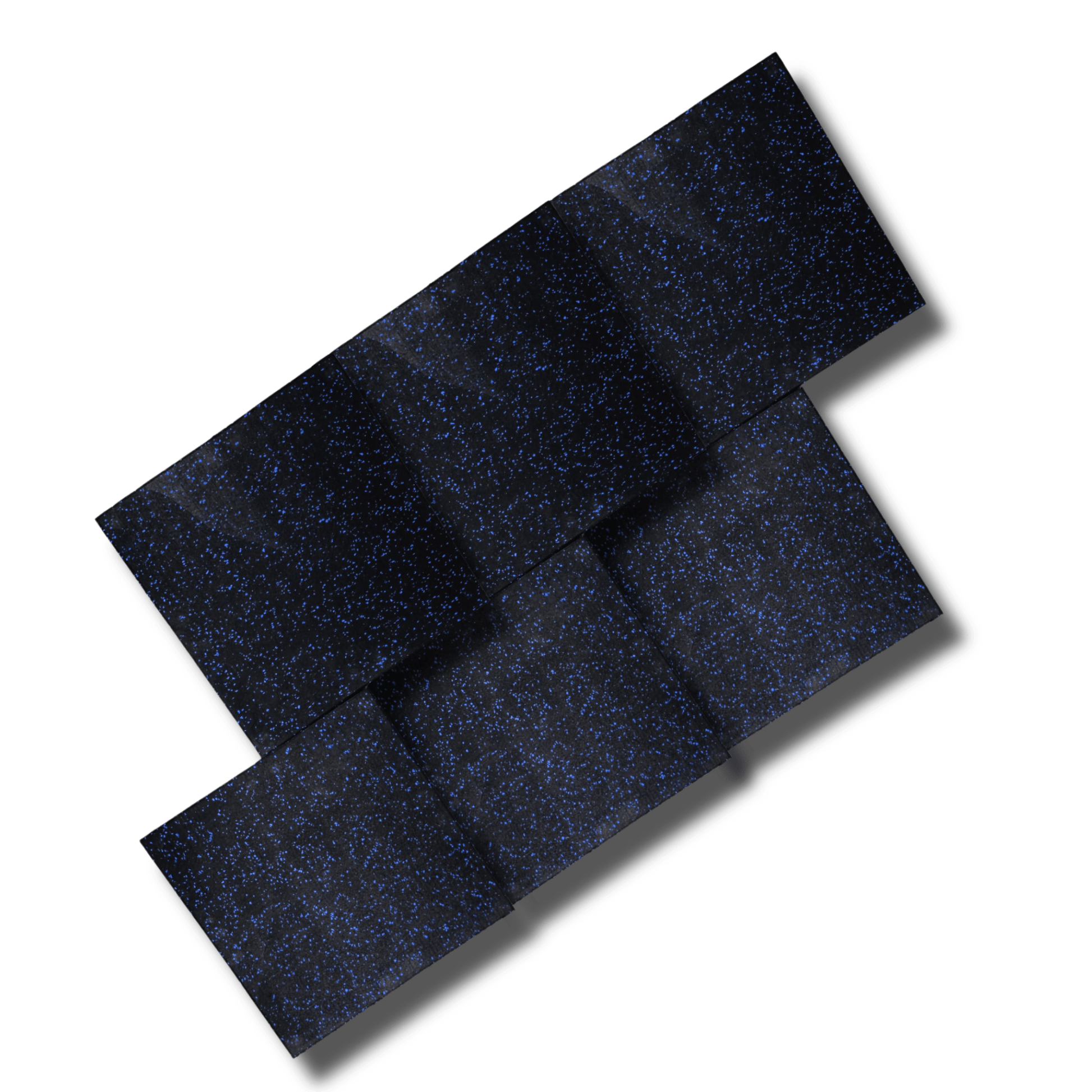 HAJEX Hard Floor Mats for Gym - Pack of 6 - Jack Righteous