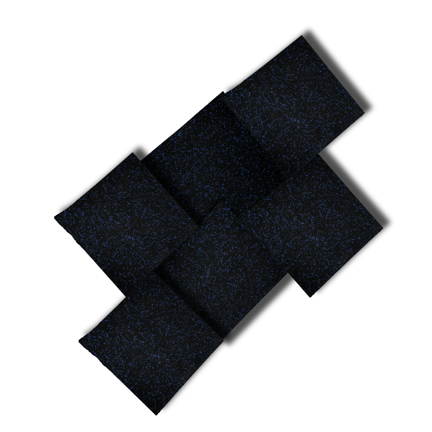 HAJEX Hard Floor Mats for Gym - Pack of 6 - Jack Righteous