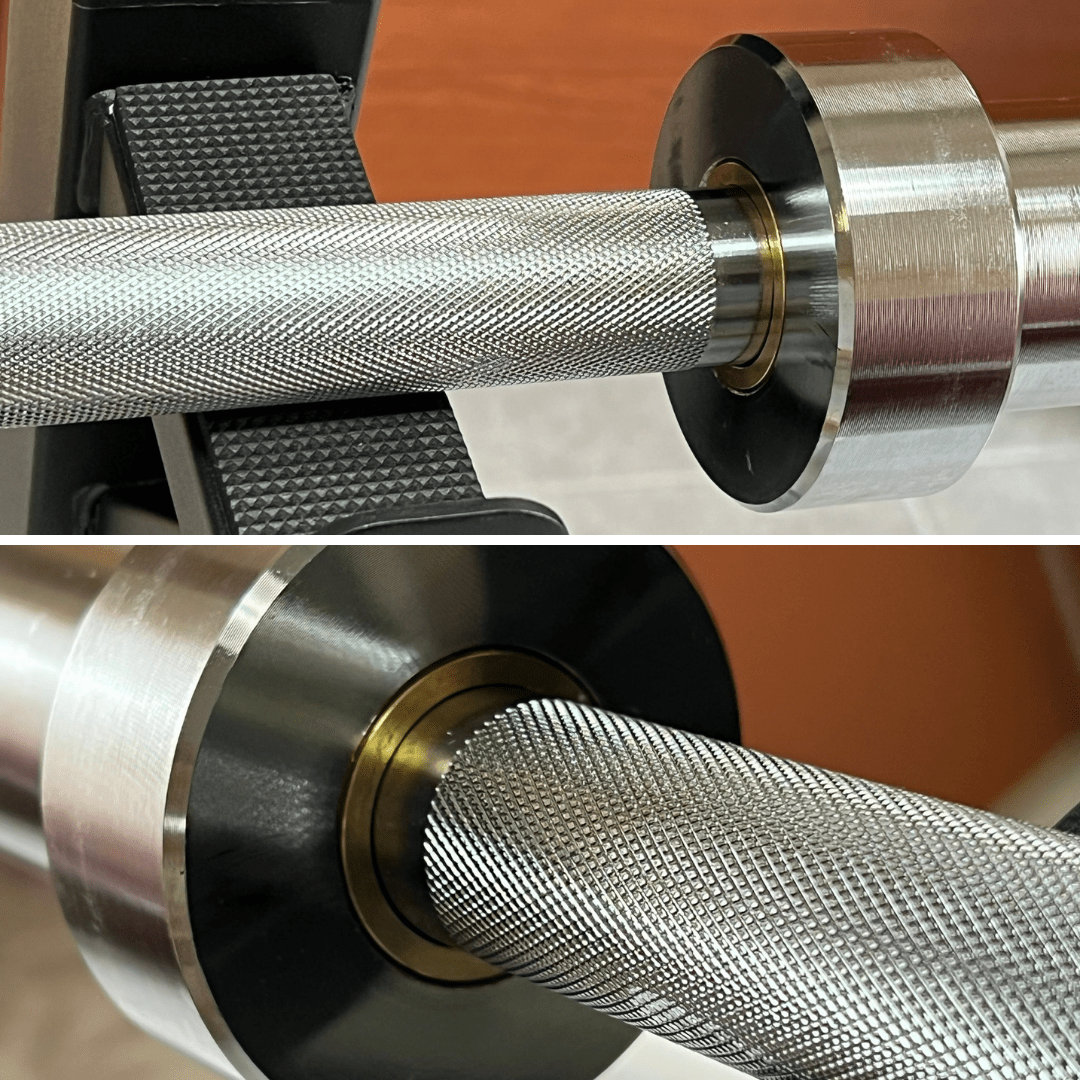 HAJEX Olympic and Standard Barbell Bars with Bearings and High Loading Capacity - Jack Righteous