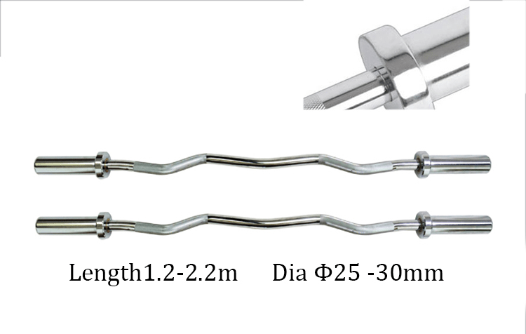 HAJEX Olympic and Standard Barbell Bars with Bearings and High Loading Capacity - Jack Righteous