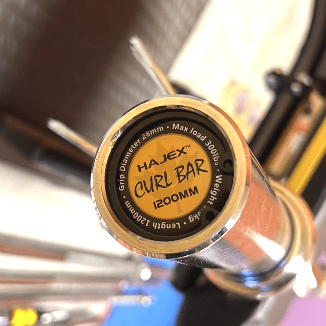 HAJEX Olympic and Standard Barbell Bars with Bearings and High Loading Capacity - Jack Righteous