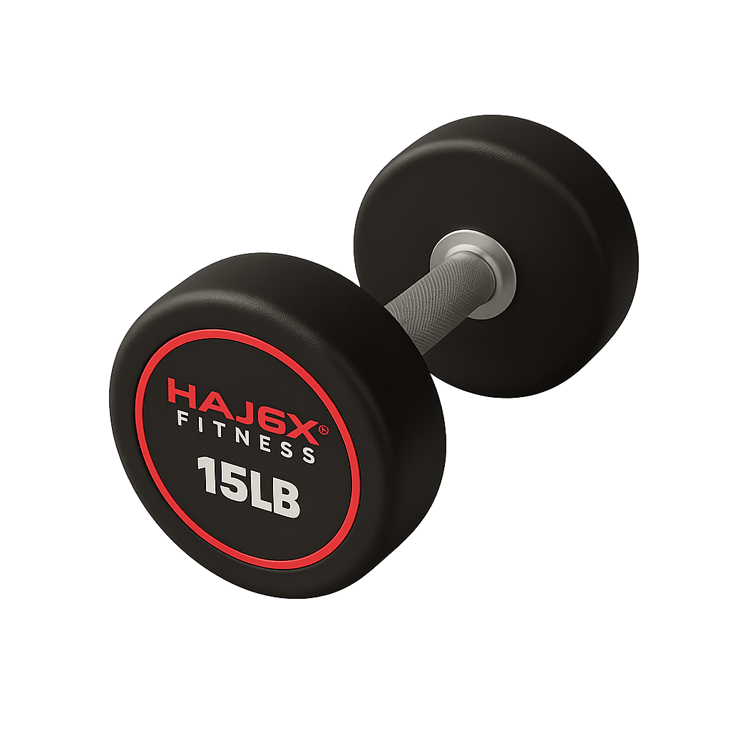 HAJEX Round Dumbbells 5 to 50 LB Set - Jack Righteous