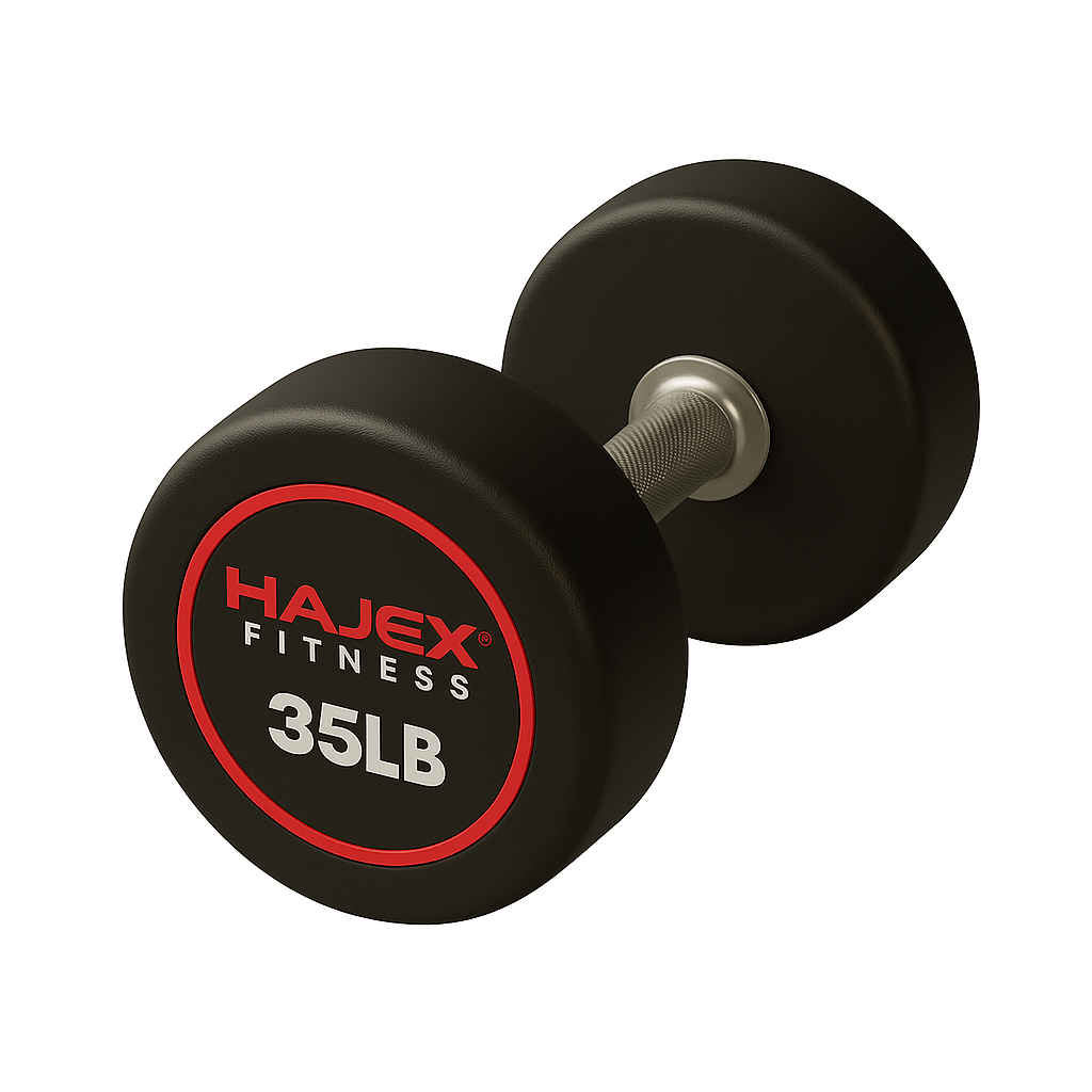 HAJEX Round Dumbbells 5 to 50 LB Set - Jack Righteous
