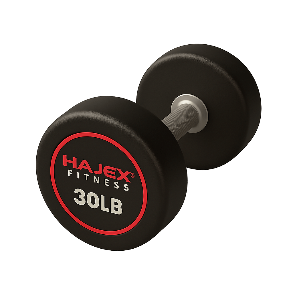 HAJEX Round Dumbbells 5 to 50 LB Set - Jack Righteous