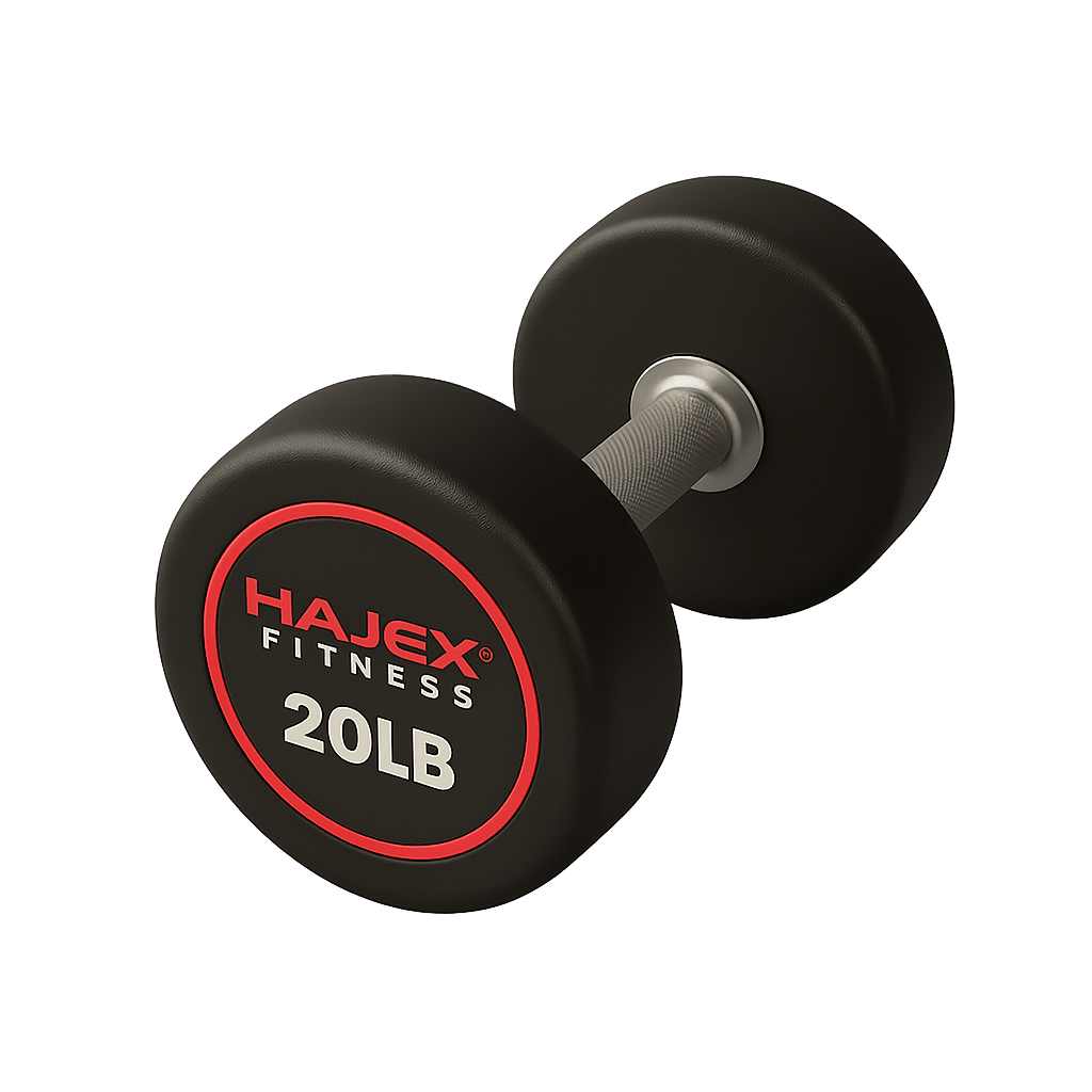 HAJEX Round Dumbbells 5 to 50 LB Set - Jack Righteous