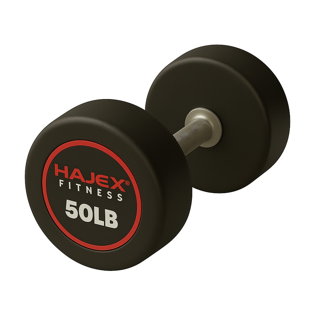 HAJEX Round Dumbbells 5 to 50 LB Set - Jack Righteous