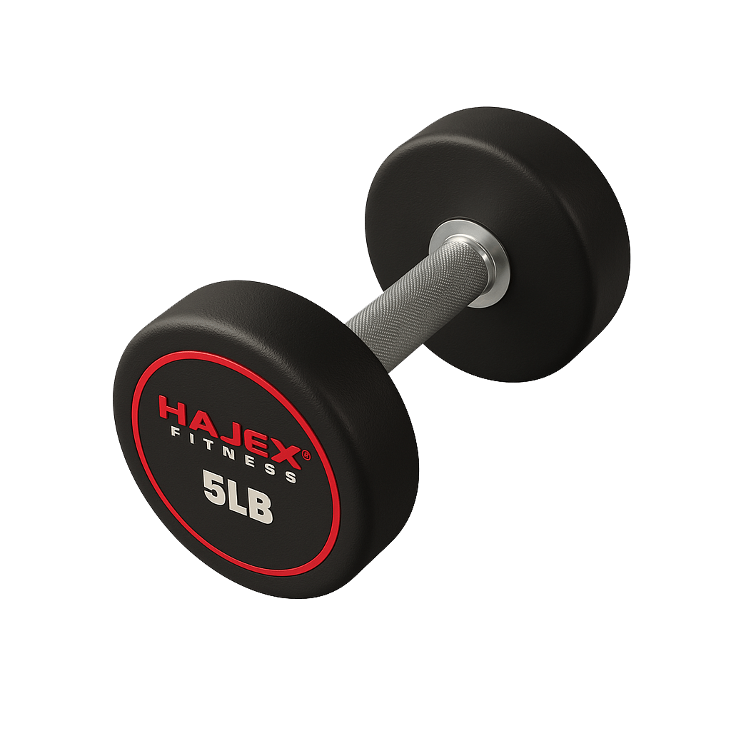 HAJEX Round Dumbbells 5 to 50 LB Set - Jack Righteous