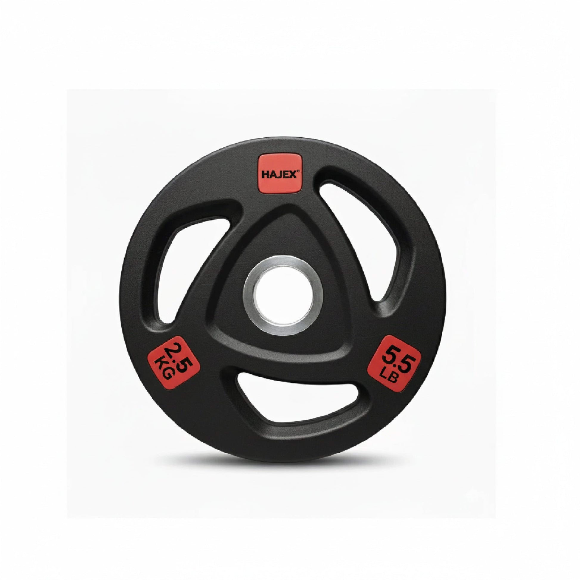 HAJEX Rubber Olympic Bumper Grip Weight Plates & Sets in LBs & KGs - Jack Righteous