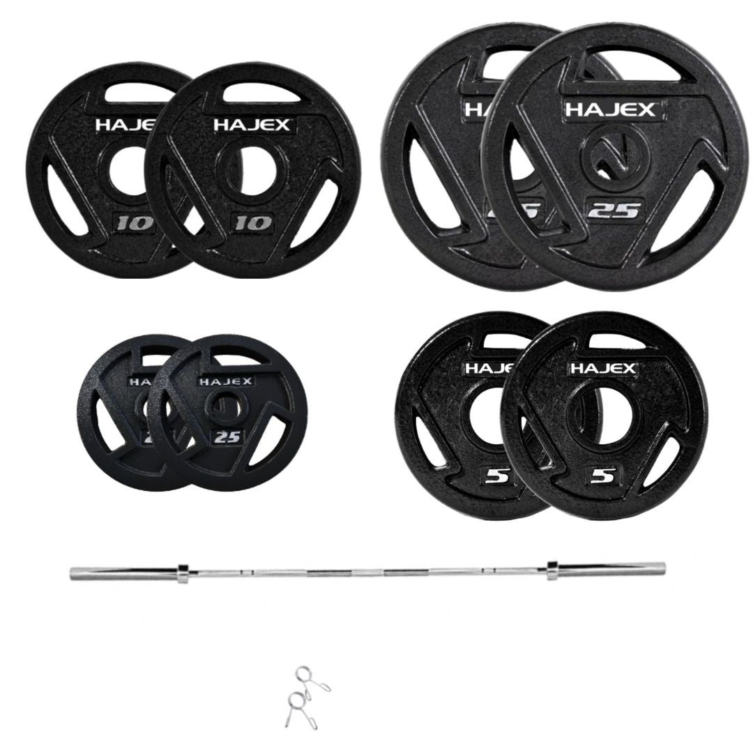 HAJEX Tri Grip Cast Iron Weight Plates - Jack Righteous