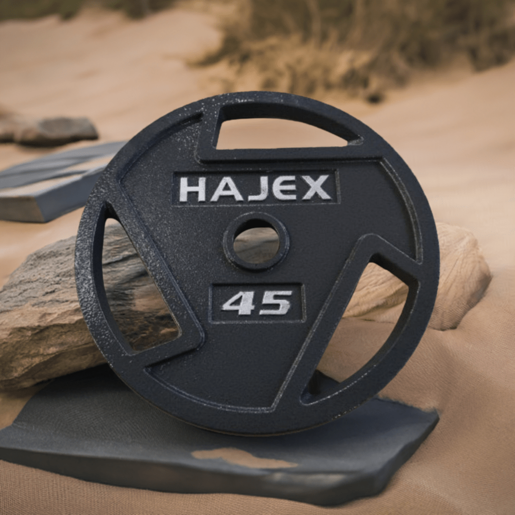 HAJEX Tri Grip Cast Iron Weight Plates - Jack Righteous