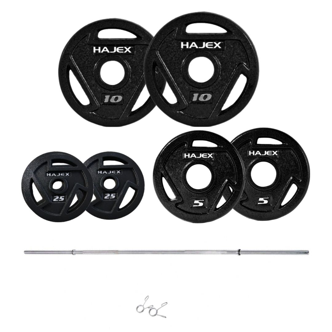HAJEX Tri Grip Cast Iron Weight Plates - Jack Righteous