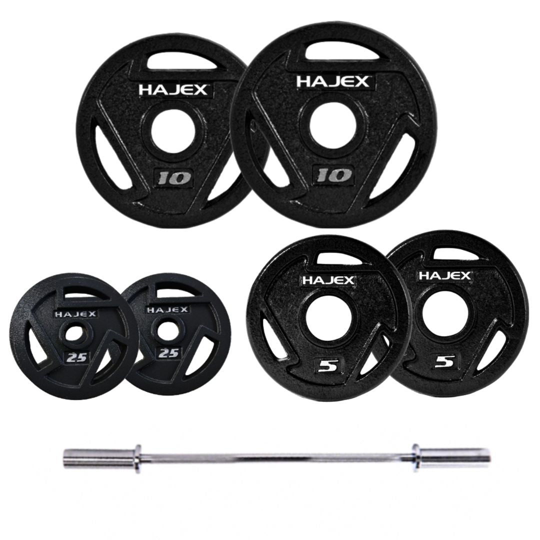HAJEX Tri Grip Cast Iron Weight Plates - Jack Righteous