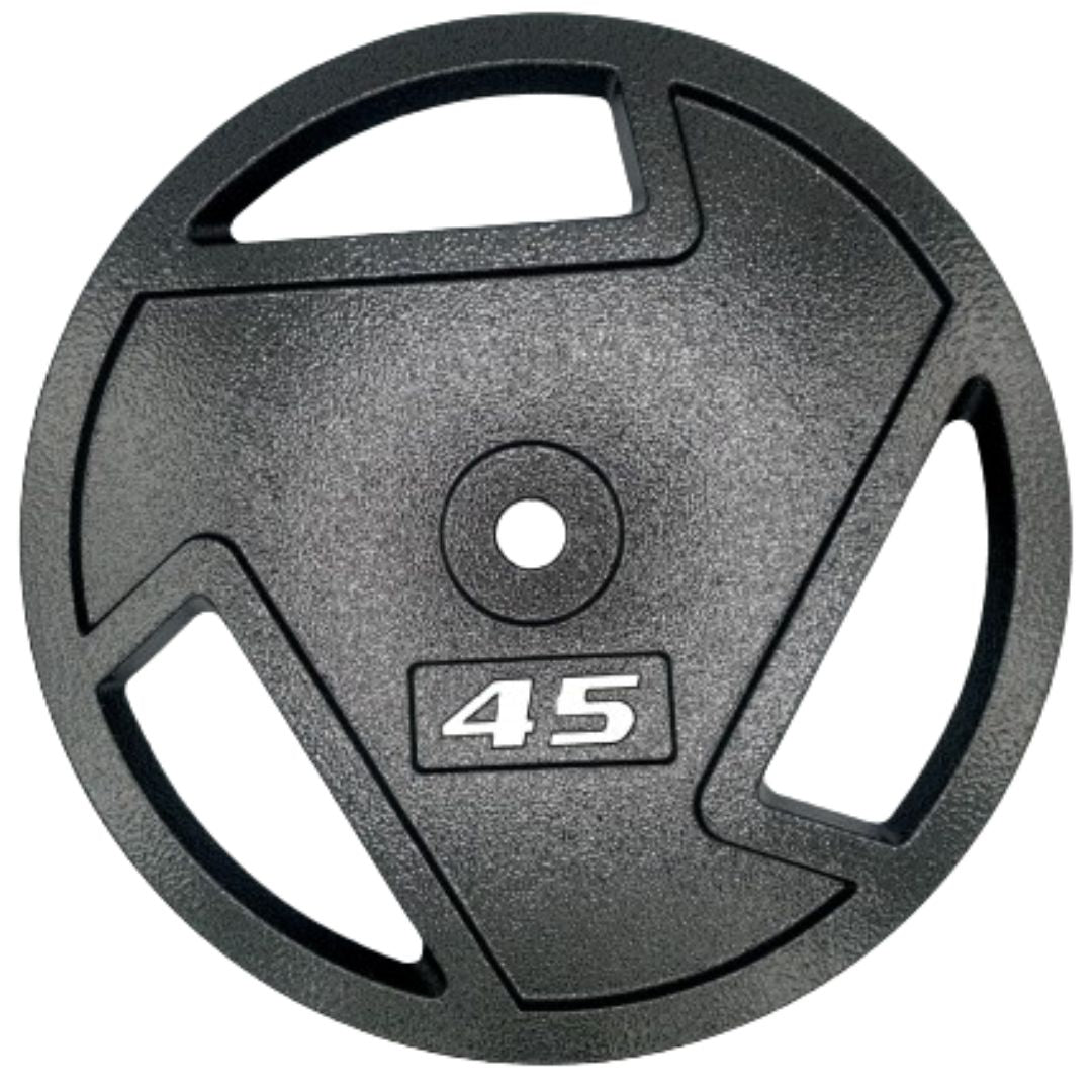 HAJEX Tri Grip Cast Iron Weight Plates - Jack Righteous