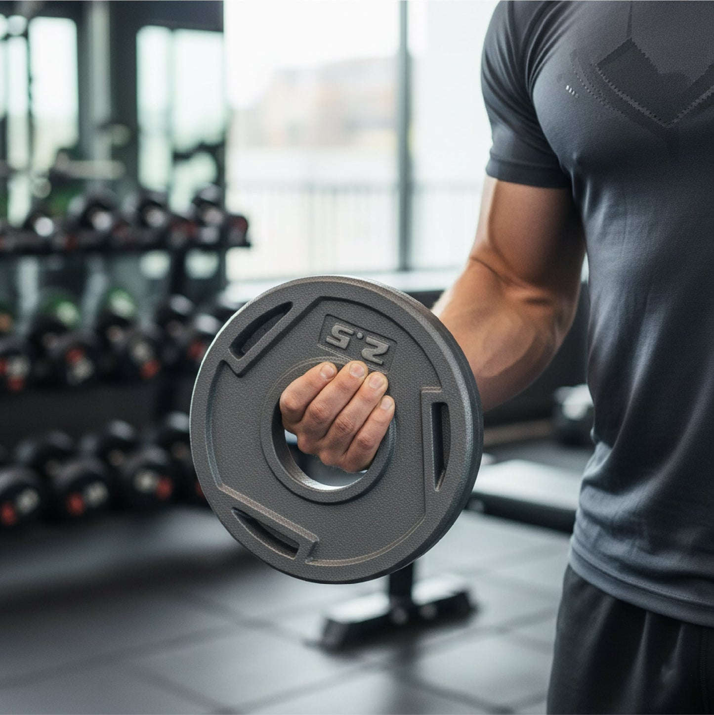 HAJEX Tri Grip Cast Iron Weight Plates - Jack Righteous