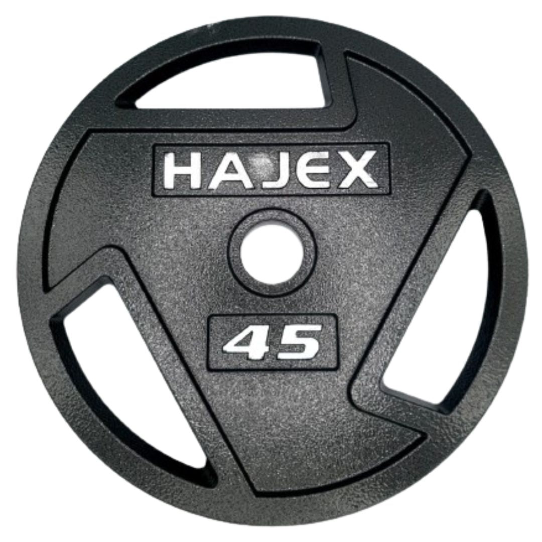 HAJEX Tri Grip Cast Iron Weight Plates - Jack Righteous