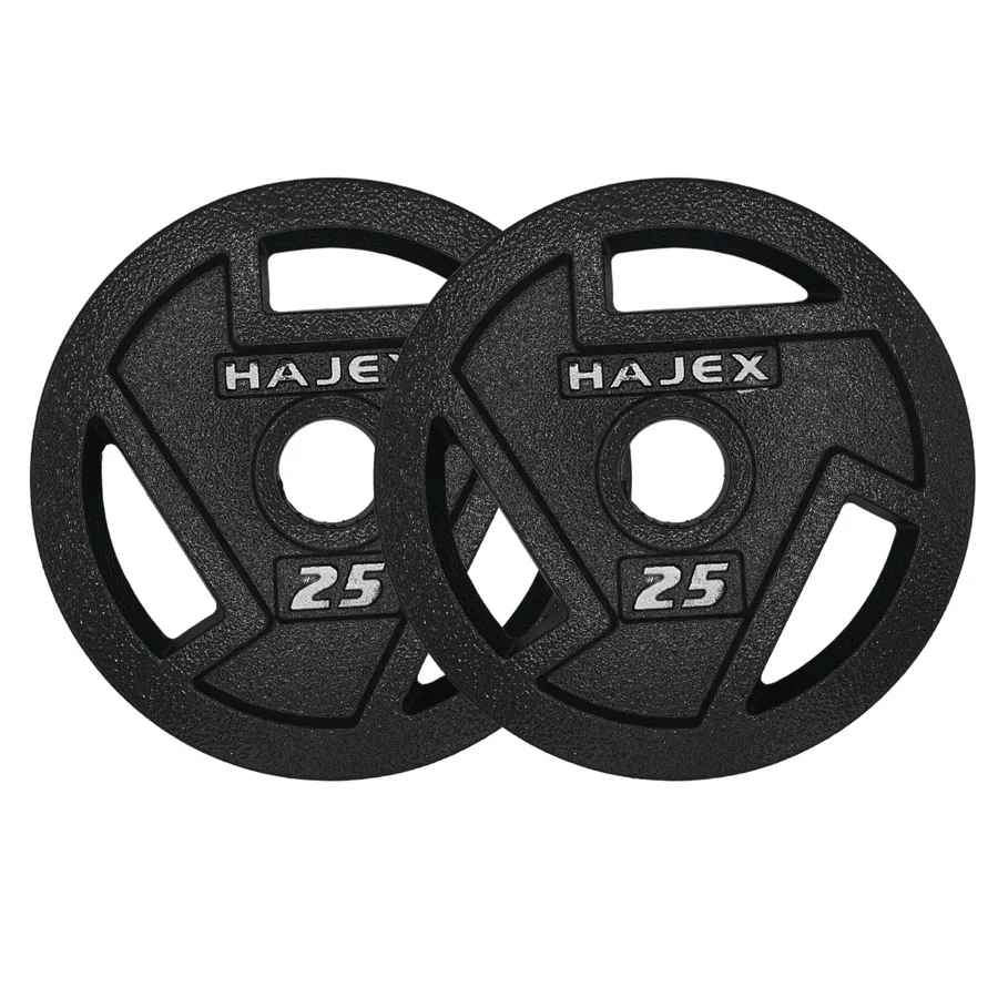 HAJEX Tri Grip Cast Iron Weight Plates - Jack Righteous