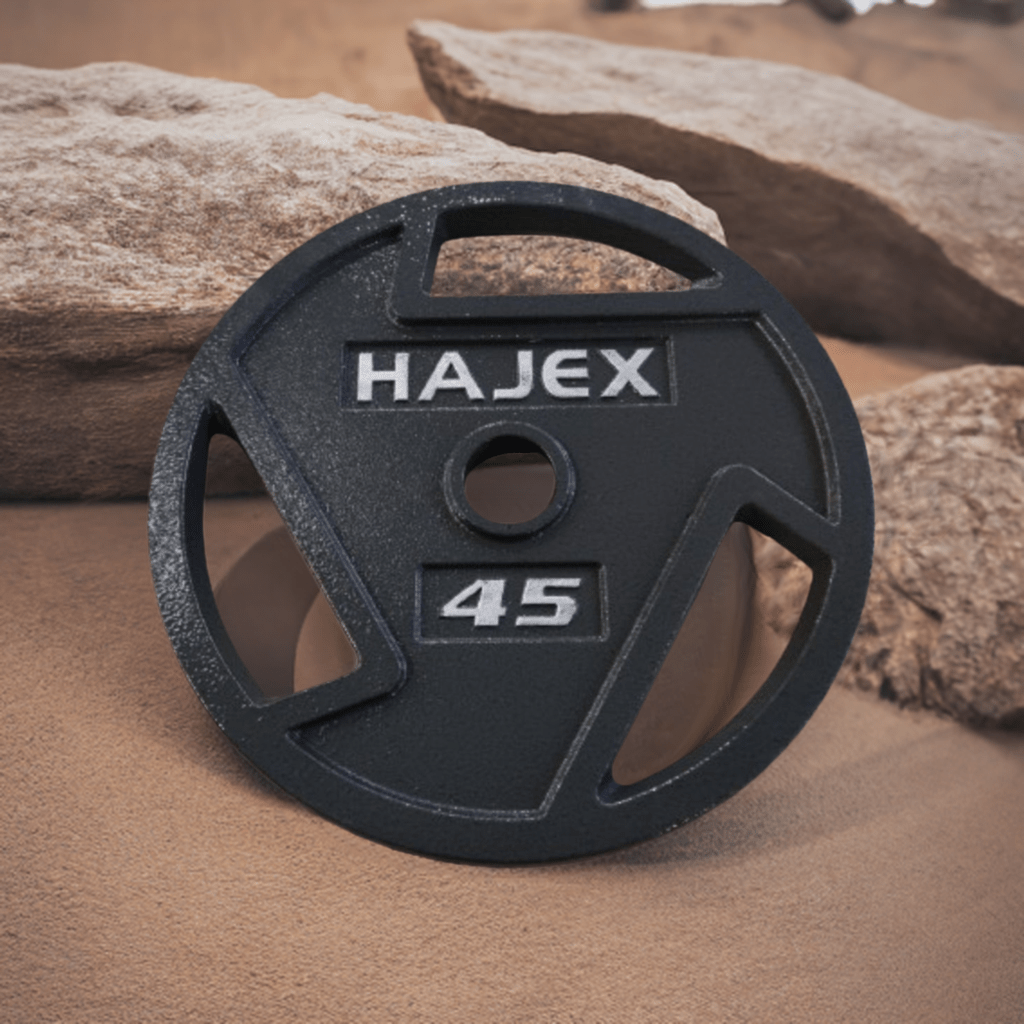 HAJEX Tri Grip Cast Iron Weight Plates - Jack Righteous