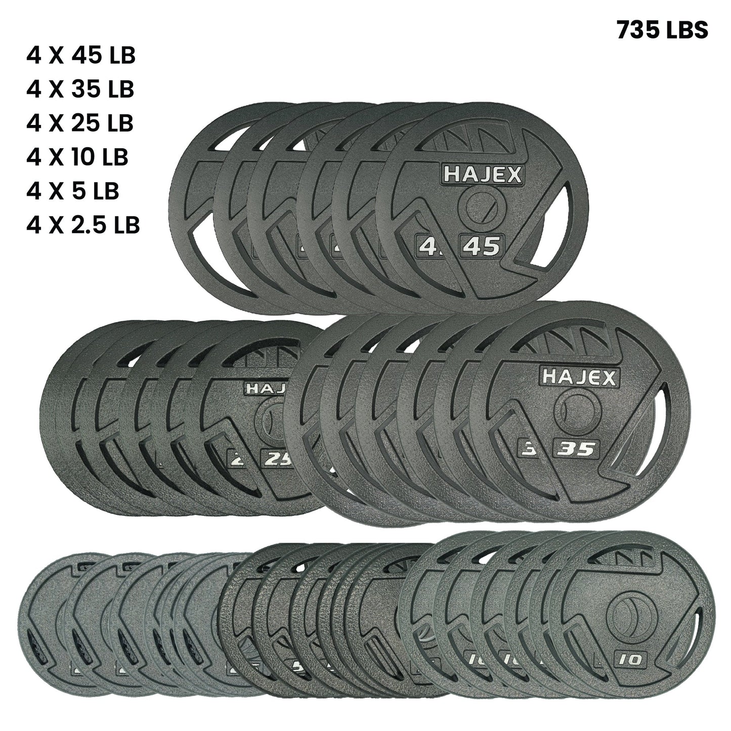 HAJEX Weight Plate Sets - Jack Righteous
