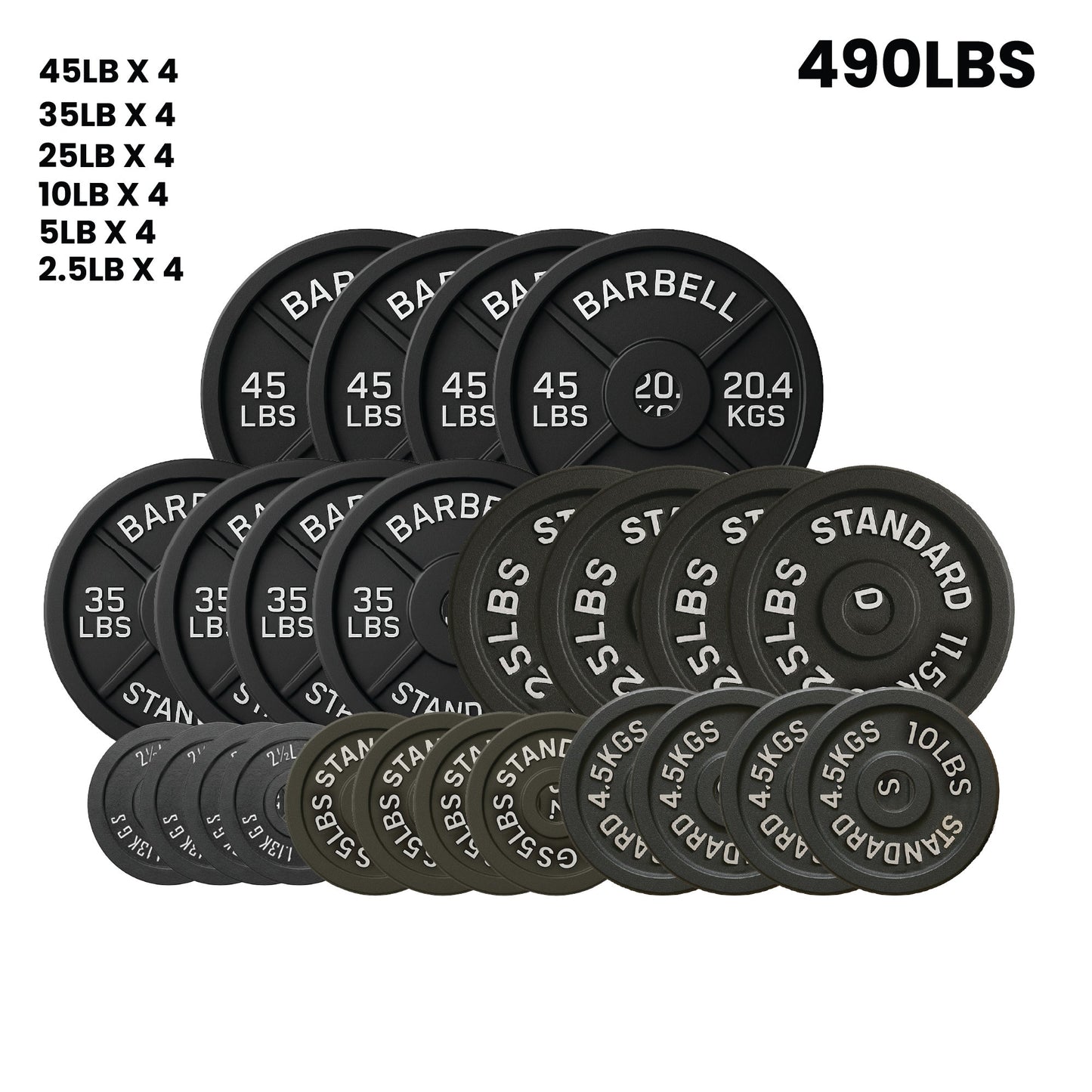 HAJEX Weight Plate Sets - Jack Righteous