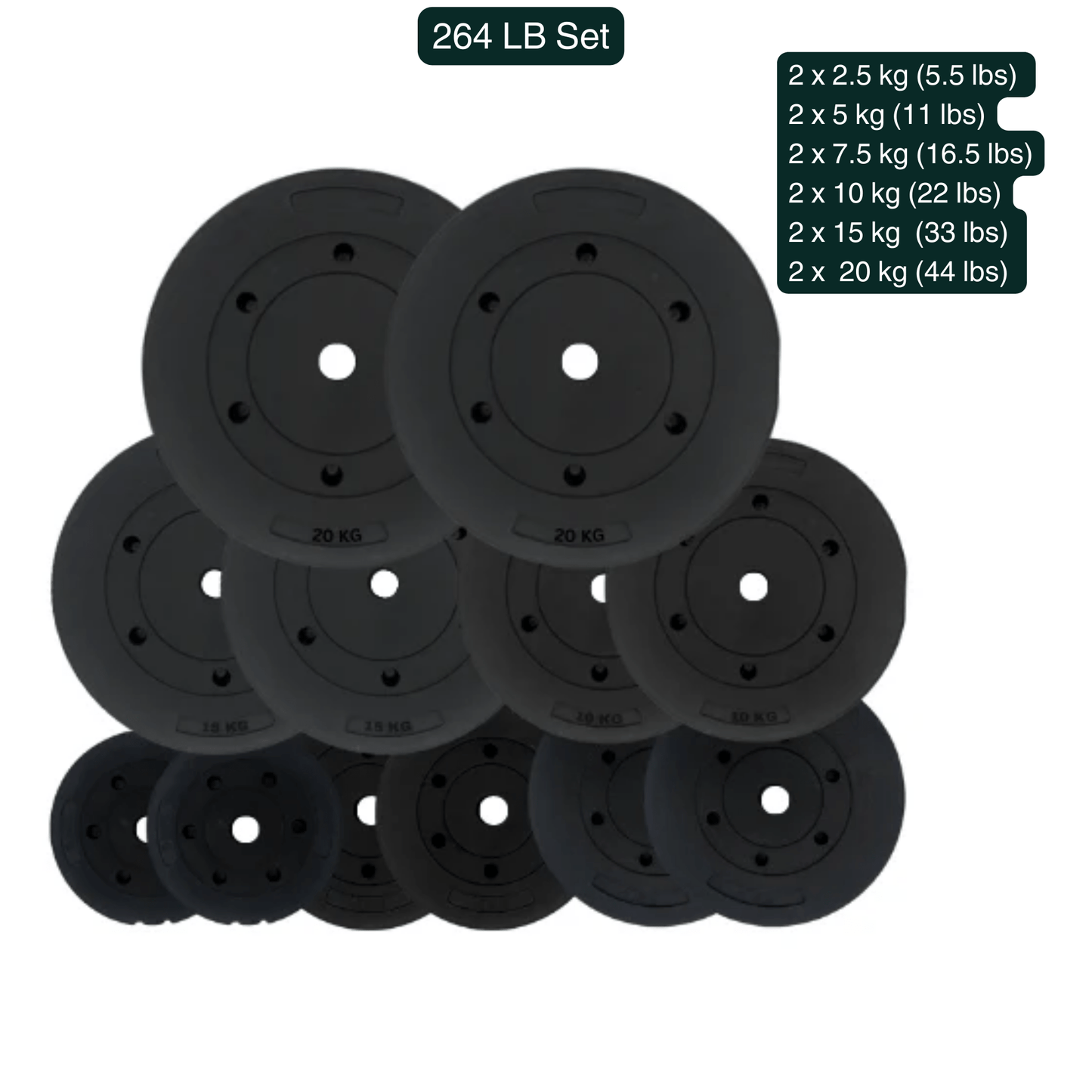 HAJEX Weight Plate Sets - Jack Righteous