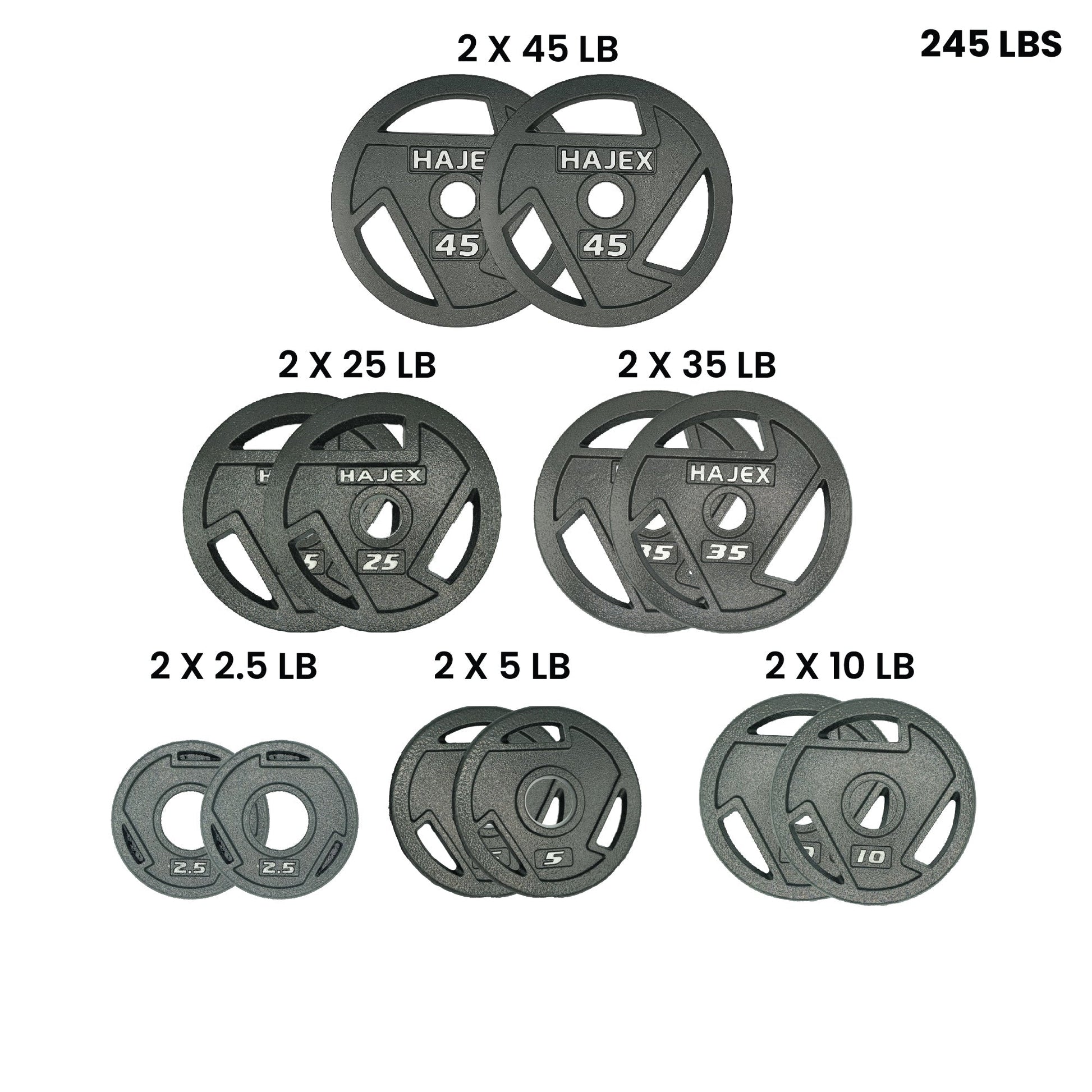 HAJEX Weight Plate Sets - Jack Righteous