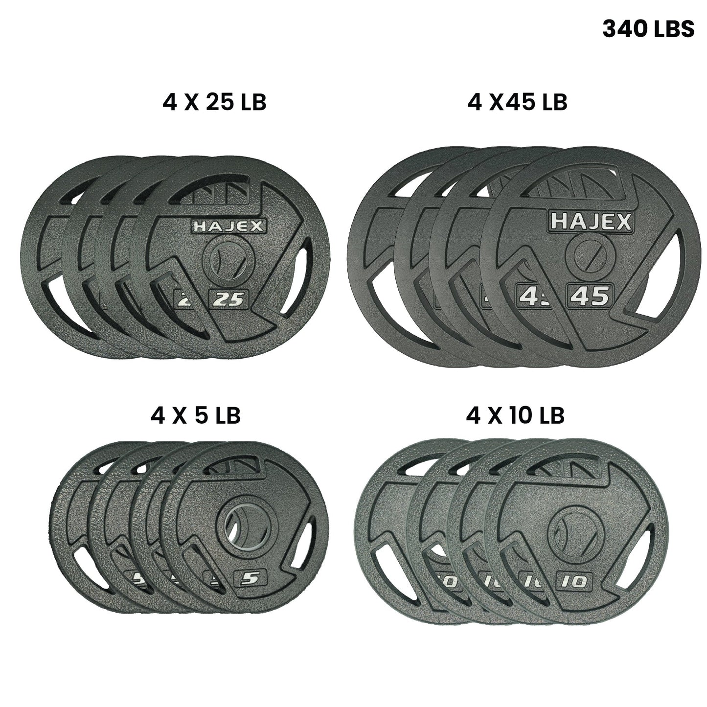 HAJEX Weight Plate Sets - Jack Righteous