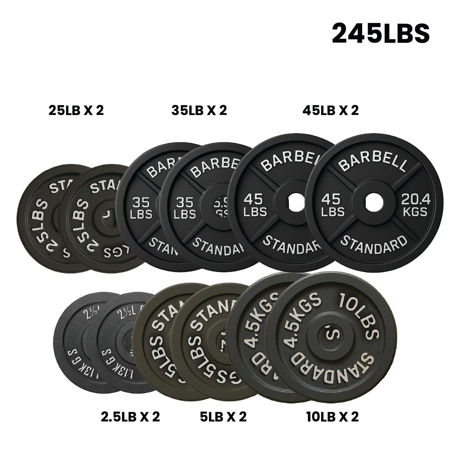 HAJEX Weight Plate Sets - Jack Righteous